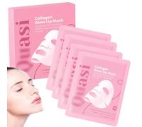 Real Quasi Collagen Glow Up Mask 2.0,Quasi Bio Collagen Face Mask,Firm Skin Deep Hydrating Masks for Wrinkle Reduction and Pore Minimization - Glow Glass Skin (1 box)