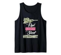 Real Queen Shoot Straight Huntress Hunter Funny Girls Women Tank Top