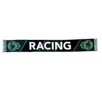 Real Racing Club | Green Diagonal Loom Scarf