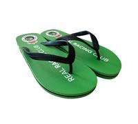 Real Racing Club Unisex Adult Flip Flops, green, 4 UK