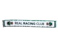 Real Racing Club | White Scarf Green Edges