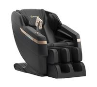 Real Relax Full Body Massage Chair,Zero Gravity Shiatsu Massage Chair Recliner, Foot Massage,Bluetooth,Large Control Screen (Classic Black)