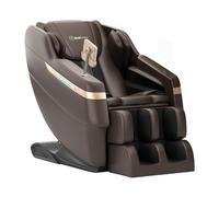 Real Relax Full Body Massage Chair,Zero Gravity Shiatsu Massage Chair Recliner, Foot Massage,Bluetooth,Large Control Screen (Classic Brown)