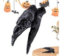 Real Screaming Aztec Death Whistle Crow's Mouth Design Whistle Prank Halloween Ornament Aztec War Whistles With Weird Sound For Haunted House Layout