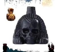 Real Screaming Aztec Death Whistle, Loudest Authentic Human Sounding Screams 125+ Decibels Loud, for Youth Kids Adults Horror Halloween Haunted House Outdoor Survival