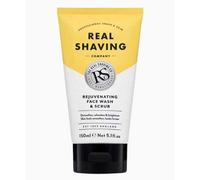 The Real Shaving Company Rejuvenating Wash Face And Scrub 180g