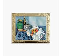 REAL SIC - Art Frame Enamel Pin - Premium Gold-Plated Frame with Famous Artist Masterpiece Prints, Van Gogh, Cezanne, Klimt, Rousseau - Perfect for Jackets, Hats, Backpacks, Gift Giving, and