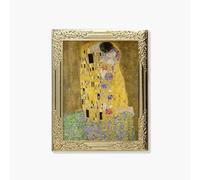 REAL SIC - Art Frame Enamel Pin - Premium Gold-Plated Frame with Famous Artist Masterpiece Prints, Van Gogh, Cezanne, Klimt, Rousseau - Perfect for Jackets, Hats, Backpacks, Gift Giving, and