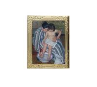 REAL SIC - Art Frame Enamel Pin - Premium Gold-Plated Frame with Famous Artist Masterpiece Prints, Van Gogh, Cezanne, Klimt, Rousseau - Ideal for Jackets, Hats, Backpacks, Gift Giving, and Collectors