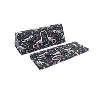 Real Sic Glasses Case for Men and Women - Magnetic Folding Hard Shell Sunglass Holder - Inspired by Adorable Animals, Dinosaur Fossils, Large