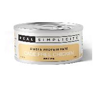 Real Simplicity Single Protein Pate Farm Raised Chicken Wet Cat Food - 6 x 79g