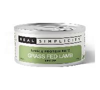 Real Simplicity Single Protein Pate Grass Fed Lamb Wet Cat Food - 6 x 79g