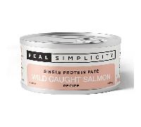 Real Simplicity Single Protein Pate Wild Caught Salmon Wet Cat Food - 6 x 79g