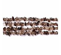 Real Smoky Quartz Crystal and Stone Irregular Freedom Chips Lots Supply for Jewellery DIY Beading One Strand 31 Inch