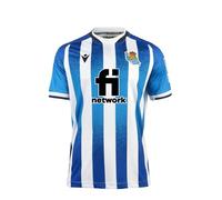 Real Sociedad T-Shirt,Unisex Kids,White and Blue,JM