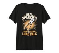 Real Sparkies Don't Need a Load Calc Electrician Premium T-Shirt