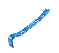 REAL STEEL Flat Pry Bar, 15 inch Heavy Duty Nail Puller,High Carbon Steel Forged Crowbar for Nail, Baseboard and Trim Removal 0695