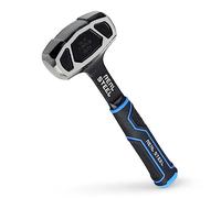 Real Steel Upgraded Drilling Sledge Hammer, 3lb One Piece Forged Sledgehammer 0573