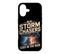 Real Storm Chasers Stay In The Rain Severe Weather Case for iPhone 17