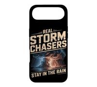 Real Storm Chasers Stay In The Rain Severe Weather Case for iPhone Air