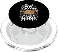 Real Success Is Built At Home Family Homestead PopSockets PopGrip for MagSafe