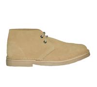 Roamers Men's Real Suede Round Toe Unlined Desert Boots - Camel - Camel - 3 UK