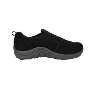 Real Suede Ryno Slip-On Casual Trainers PDQ Black 10