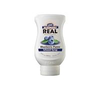 RE'AL Syrups Blueberry Puree Infused Fruit Syrup, Great for Cocktails, Cooking, Baking and Desserts, 500ml