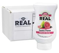 Re’al Syrup | Guava Puree Infused Fruit Syrup | Made with Real Guava | 500ml |Natural Ingredients| Cocktails, Baking, Smoothies, Mixing Drinks, Desserts, Cooking