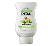 Reàl Syrup | Kiwi Puree Infused Fruit Syrup | Made with Real Kiwi | 500ml |Natural Ingredients| Cocktails, Baking, Smoothies, Mixing Drinks, Desserts, Cooking