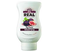 Reàl Syrups | Reàl Fig Puree Infused Fruit Syrup | Real Fig Puree | Great for Cocktails, Cooking, Baking and Desserts | 500ml