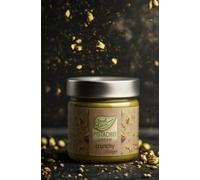 Real Taste Pistachio Cream Crunchy 250g - 55% Premium Pistachio Spread, Vegan, Kosher, No Palm Oil - Crunchy Nut Butter Alternative - Perfect for Baking, Spreading, Desserts & More