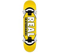 Real Team Classic Oval Complete Skateboard Yellow 8.06"