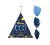 Real Techniques 3-Piece Miracle Sponge Trio for Seamless Base Blending Concealing & Mattifying Limited Edition Holiday Gift Set