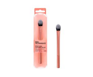 Real Techniques Brightening Concealer Makeup Brush, Kitten Paw Brush Fits Under Eyes, Conceal Dark Circles, Eye Cream, Primer and Brightener, Cover I
