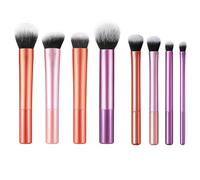 Real Techniques Brush Set, 8 Piece Makeup Brush Set for Eyeshadow, Highlights and Contours, 16.4 cm Makeup Brush Set, Ideal for Daily Makeup and Travel