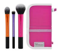 Real Techniques by Samantha Chapman, Travel Essentials, 3 Brushes + Case