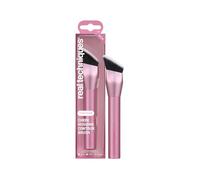 Real Techniques Cheek Hugging Contour Brush, Angled Makeup Brush for Cream Contour Liquid Bronzer & Sculpting, Precision Face Shaping, UltraPlush Bristles, Cruelty-Free, 1 Count