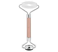 REAL TECHNIQUES Cryo Sculpt Facial Roller - Face, Neck & Eye Massager, For Puffy Eyes, 1 Count, Pink