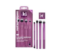 Real Techniques Eye-Conic Essentials Makeup Brush Set, 5-Piece | Eyeshadow, Blending & Eyeliner Brush Kit, Suitable for Liquid, Powder & Cream Formulas, Soft Bristles, Vegan & Cruelty-Free