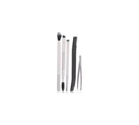 Real Techniques Limited Edition Brush, Blend, and Brow Holiday Kit, Stocking Stuffer, Brow Sculpting, Trimming, and Shaping, 5 Piece Gift Set