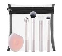 Real Techniques Limited Edition Me Time Makeup Brush and Skin Care, 6 Piece Valentine’s Day Gift Set, Perfect For Wife, Spouse, Girlfriend, Significant Other, or Daughter