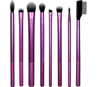 Real-Techniques Makeup-Brushes Eye-BrushesEveryday Eye Essentials Brush Set Shading Brush + Essential Crease Brush + Defining Crease Brush + Definer Brush + Smudge Brush + Medium Shadow Brush + Lash S
