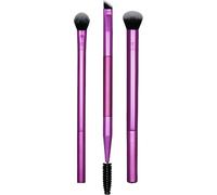 Real-Techniques Makeup-Brushes Eye-BrushesEye Shade + Blend Base Shadow Brush + Deluxe Crease Brush