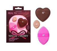 Real Techniques Matte & Merry Puff Brush Set