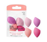 REAL TECHNIQUES Mini Miracle Complexion Sponges, 4 Mini Sponges