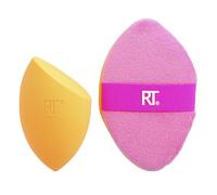 Real Techniques, Miracle 2-in-1 Powder Puff & Miracle Complexion Sponge, 2 Piece Set