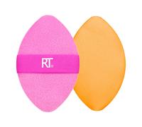 Real Techniques Miracle 2-in1 Powder Puff Duo-pink/orange Makeup Sponge