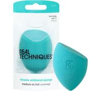 Real Techniques Miracle Airblend Sponge, Matte Makeup Blending Sponge for Liqui