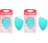 Real Techniques Miracle Airblend Sponge, Matte Makeup Blending Sponge for Liquid, Cream & Powder, Medium to Full Coverage, Latex-Free Foam, Precision Tip, Cruelty-Free,1 Count (Pack of 2)